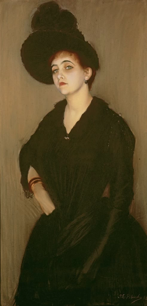 Ritratto della signora Vasnier, 1888 - Musee de la Ville de Paris